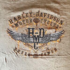 San Jacinto Harley-Davidson Olive Green XL Tee EUC